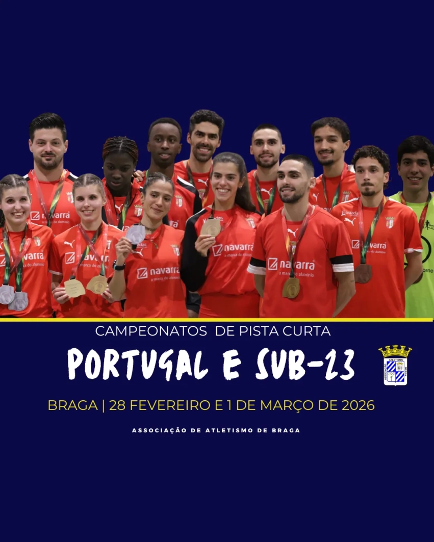 Campeonatos de Portugal e Sub-23 de Pista Curta
