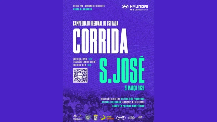 Campeonato Regional de 10km em Estrada na Póvoa de Lanhoso