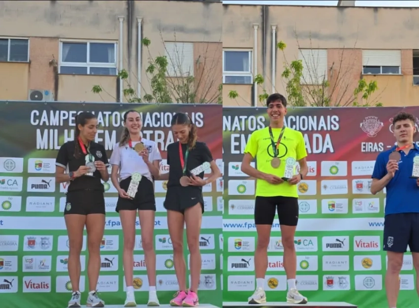 Beatriz Fernandes e João Azevedo Campeões Nacionais
