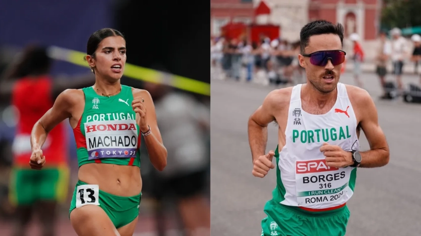 Mariana Machado e Miguel Borges na Seleção Nacional