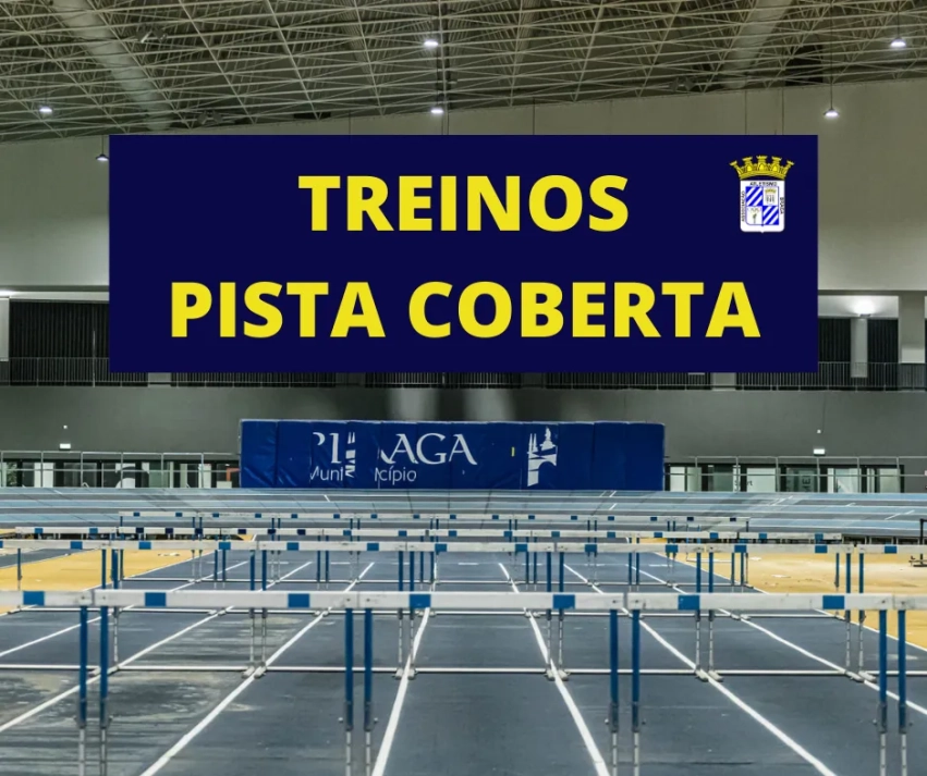 Treinos na Pista Coberta do Altice Forum Braga