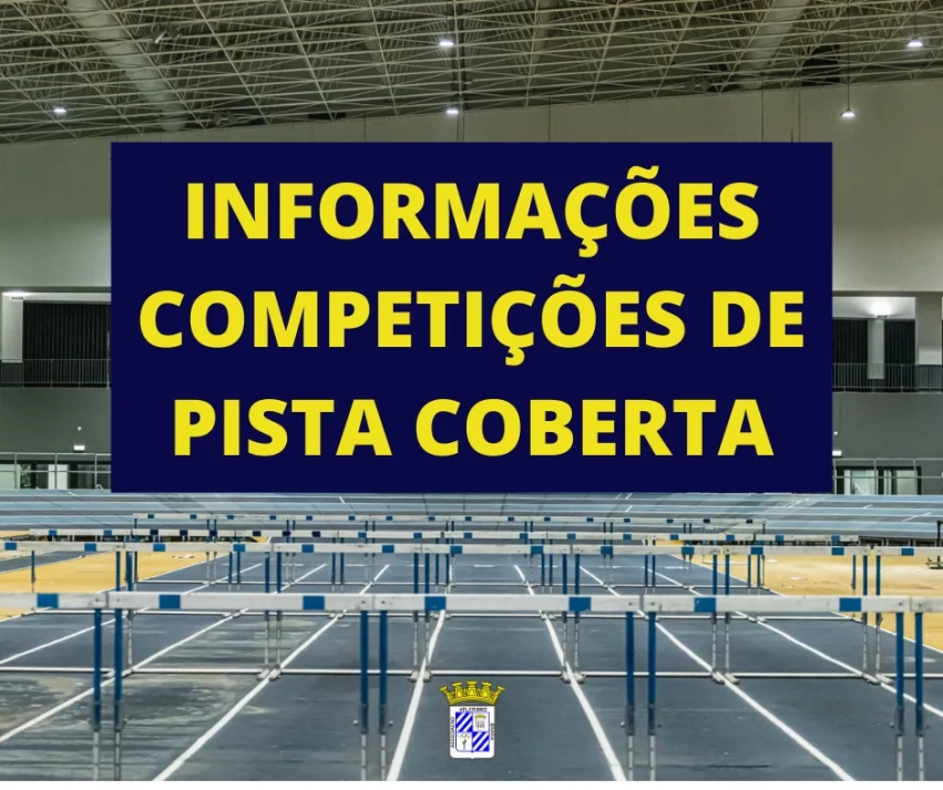 Normas para as competições de Pista Coberta
