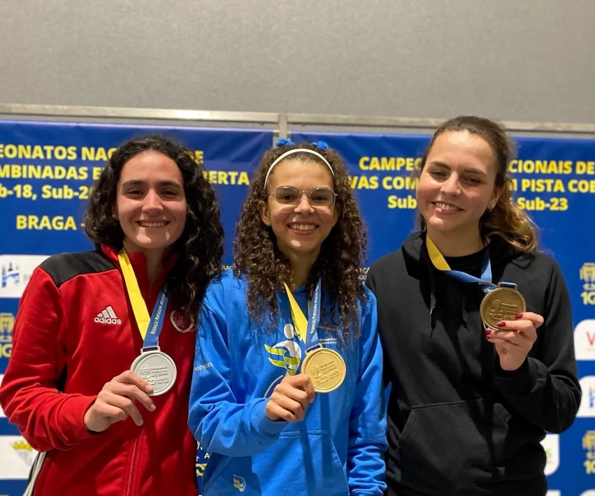 Maria Miguel Andrade Bronze no Pentatlo 