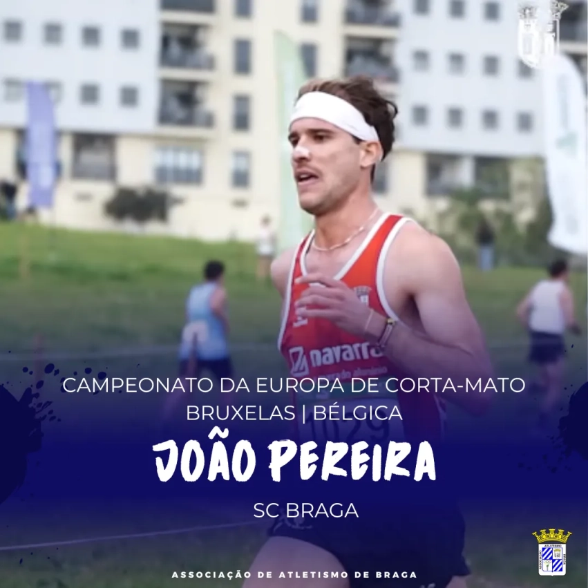João Pereira convocado para o Europeu de Corta-mato