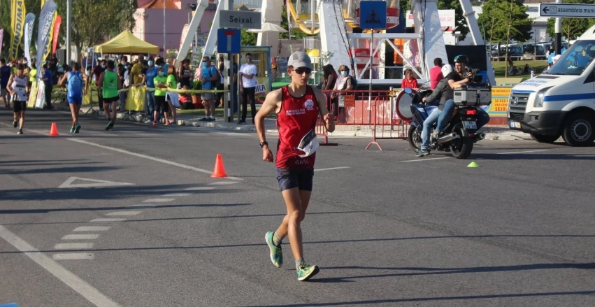 Rodrigo Araújo Prata no Campeonato Nacional de Marcha
