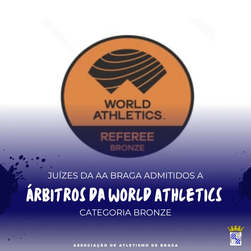 Árbitros da World Athletics nível Bronze