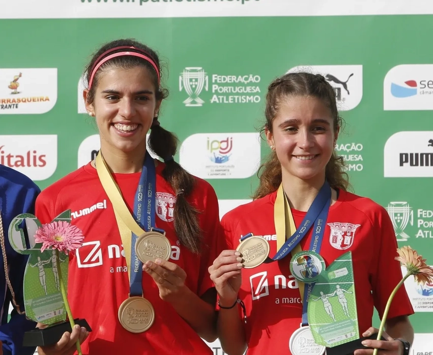 Mariana Machado e Lia Lemos no Europeu de Corta-mato 