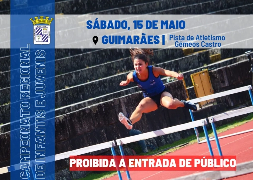 Campeonato Regional de Infantis e Juvenis | Atletas Admitidos 
