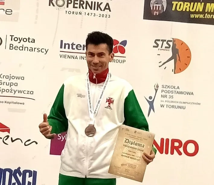 Davide Figueiredo conquista mais uma medalha internacional