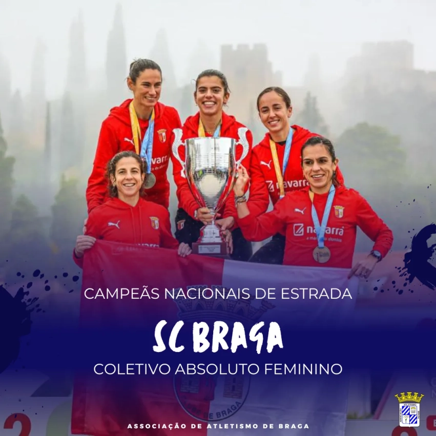 Mariana Machado e SC Braga campeãs nacionais de estrada