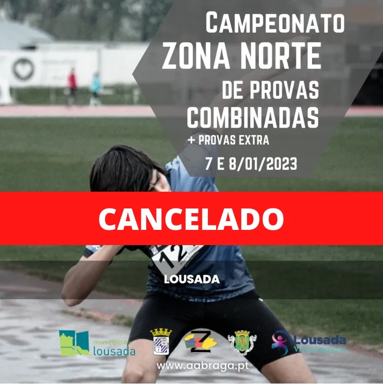 Jornada de domingo do Zona Norte de Provas Combinadas Cancelada
