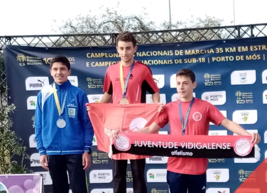 Rodrigo Araújo campeão nacional nos 10km marcha