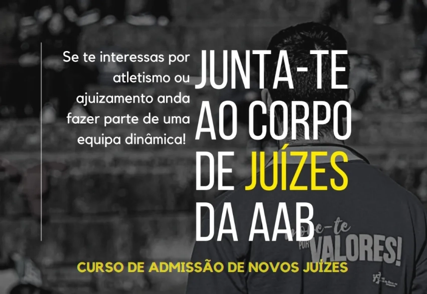 Curso de Admissão de Juízes de Atletismo 2022