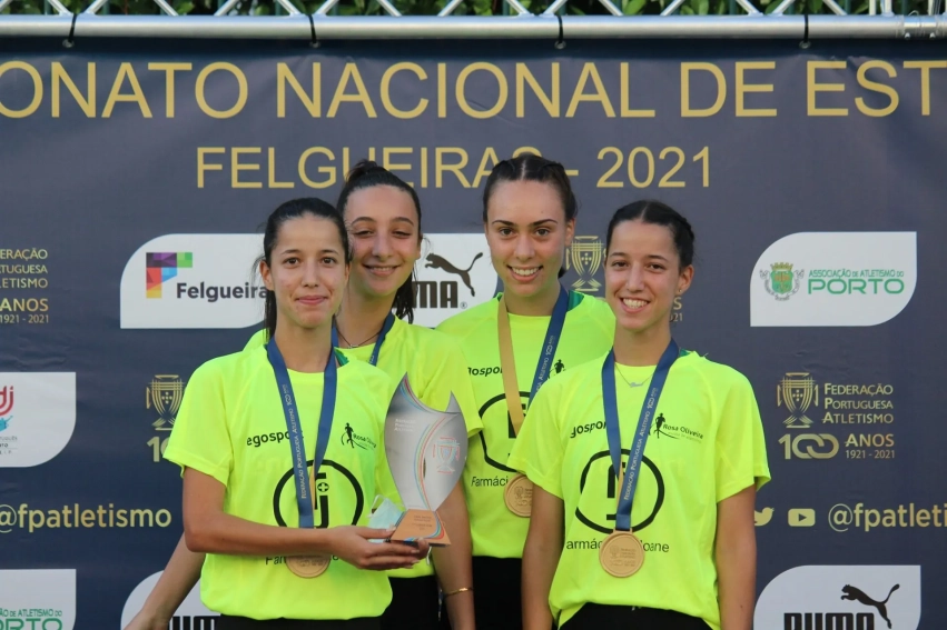EAROS Campeã Nacional sub-20 de Estrada