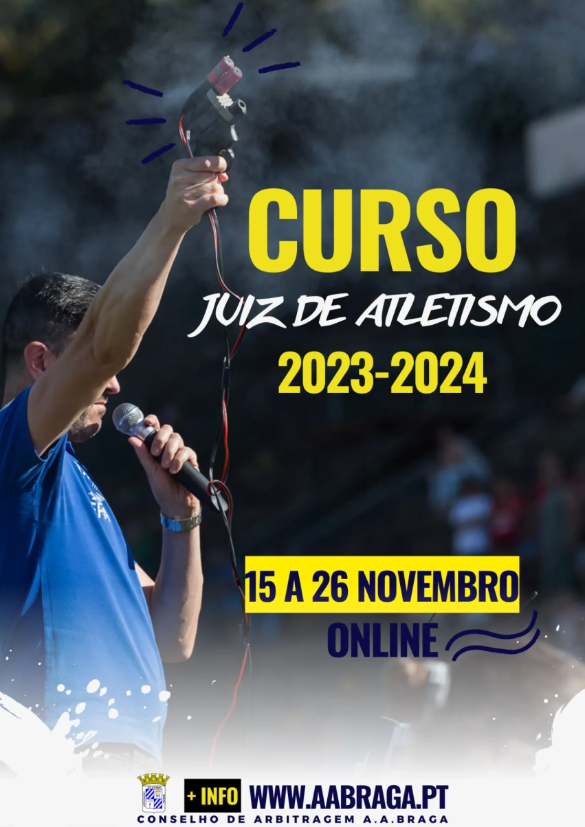 Curso de acesso a Juiz de atletismo 2023
