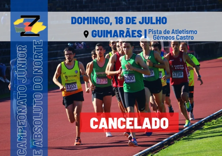Cancelamento do Campeonato Júnior e Absoluto do Norte
