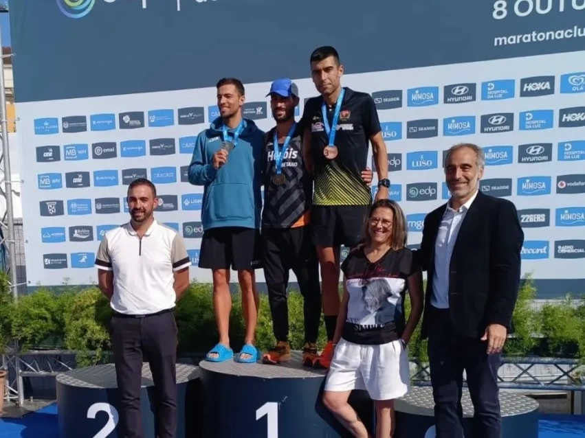 Marco Pinto terceiro no Campeonato Nacional de Maratona