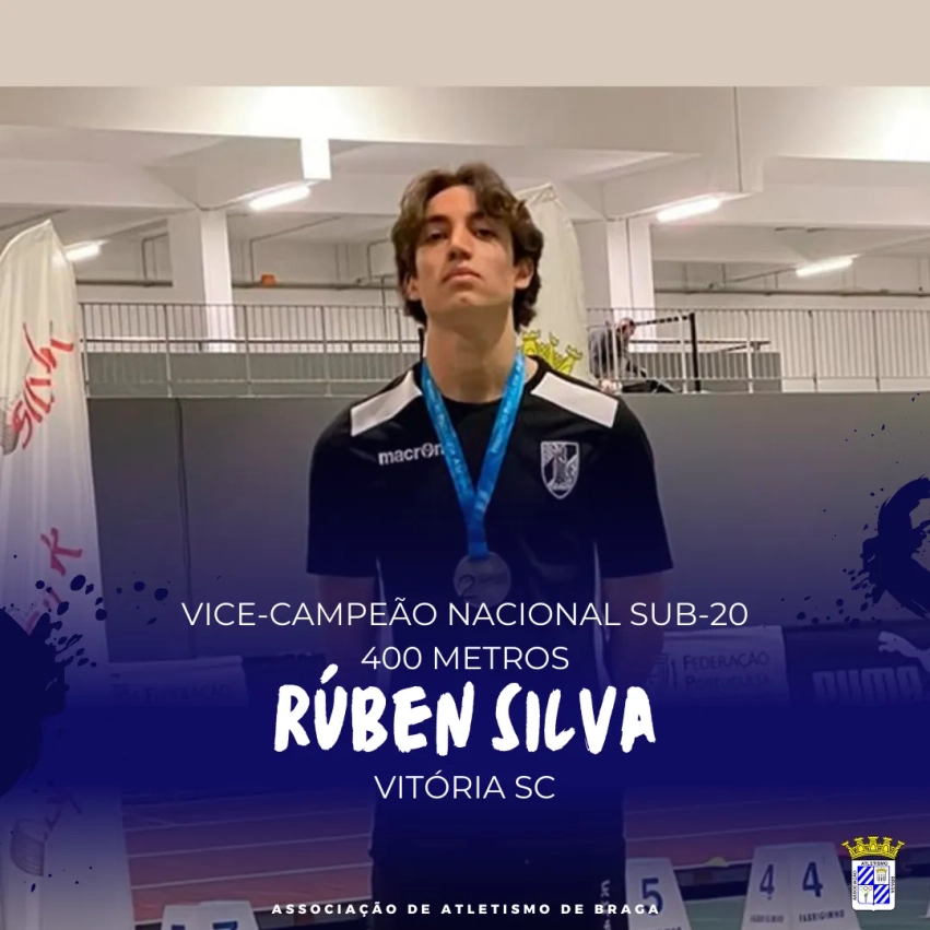 Rúben Silva do Vitória SC Vice-campeão Nacional Sub-20