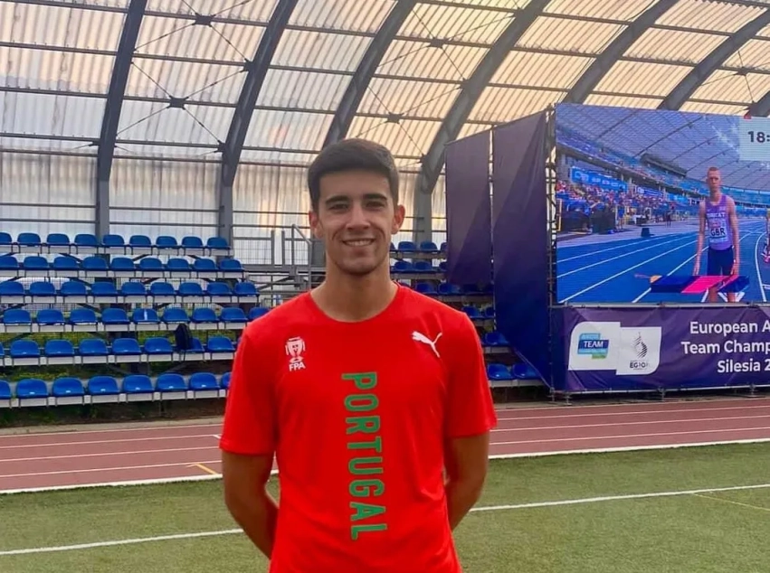 Gabriel Maia no Campeonato da Europa Sub-23