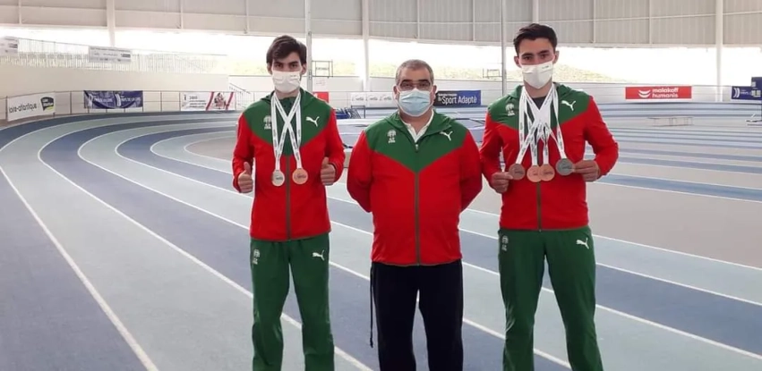 Domingos Magalhães e Carlos Freitas nos VIRTUS Campeonatos da Europa em Pista Coberta