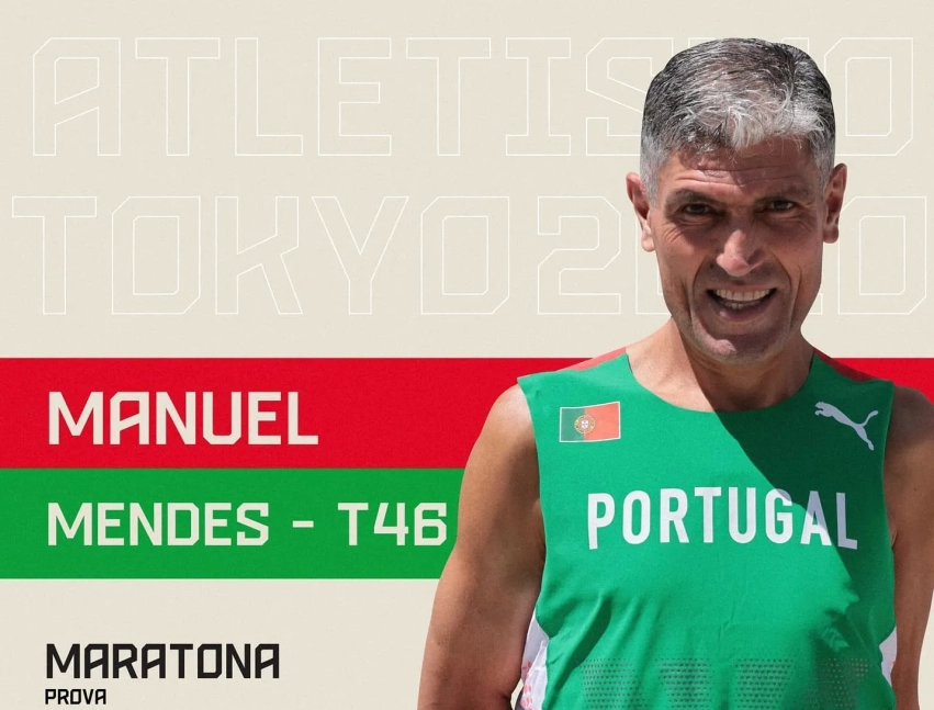 Manuel Mendes nos Jogos Paralímpicos de Tóquio 2020