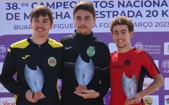 Rodrigo Araújo bronze nos Nacionais de Marcha em Estrada