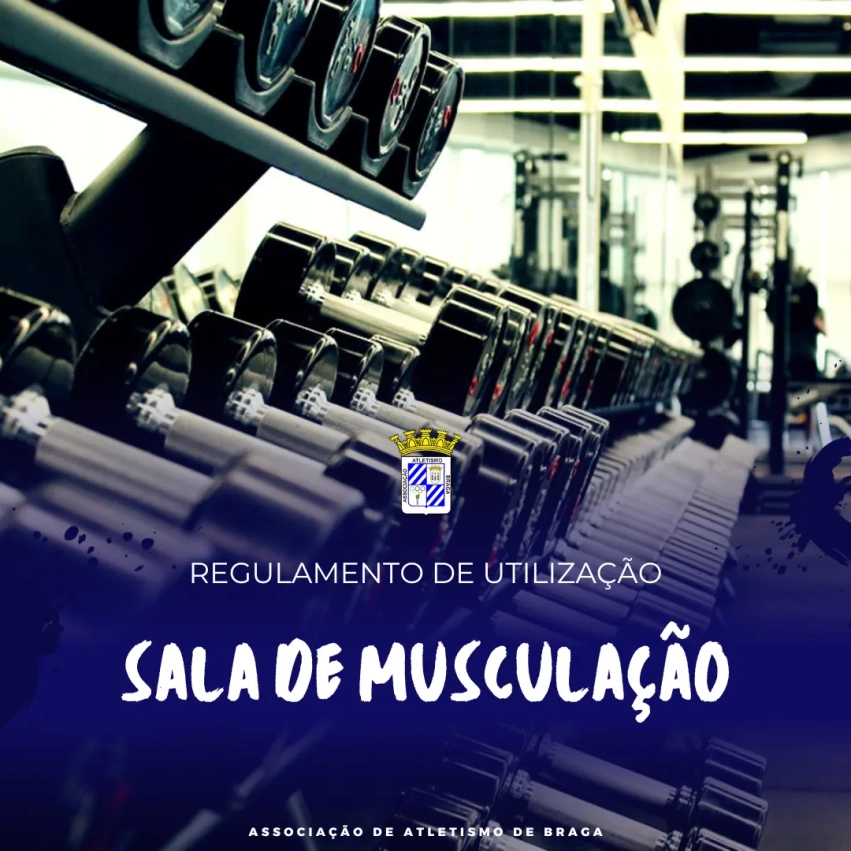 Sala de musculação do Estádio 1º de Maio
