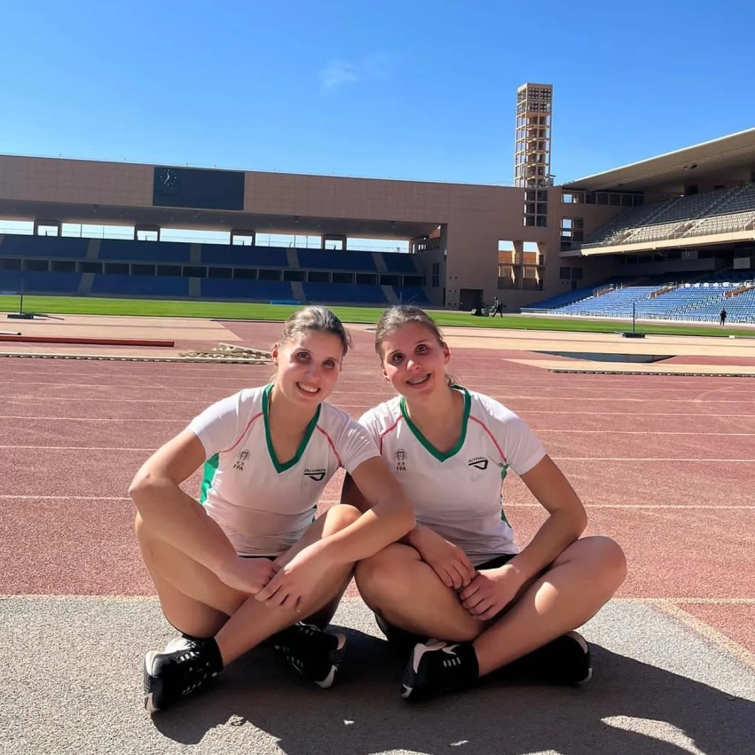 Sara Araújo e Márcia Araújo no World Para Athletics Grand Prix
