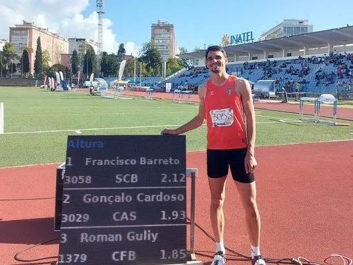 Francisco Barreto com novo Recorde Regional 