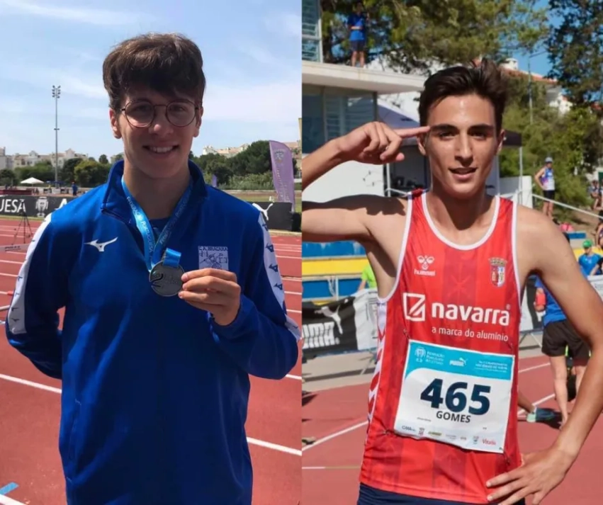 Rui Serras e Afonso Gomes Campeões Nacionais Sub-18