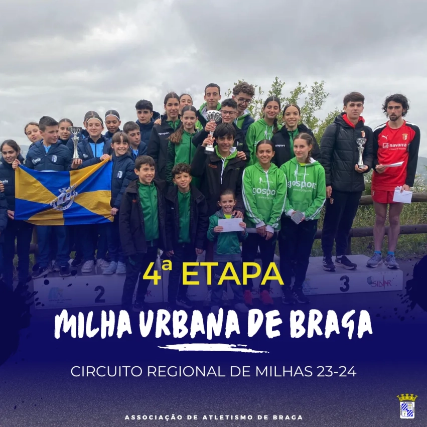 Milha de Braga recebeu a 4ª etapa do Circuito Regional