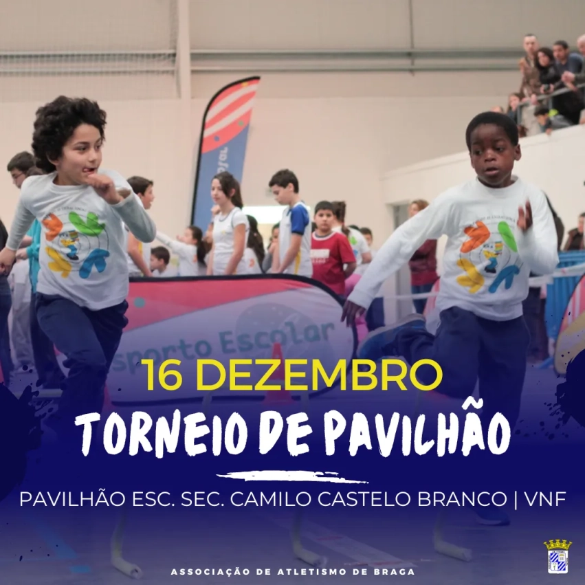 Torneio de Atletismo de Pavilhão de VN de Famalicão