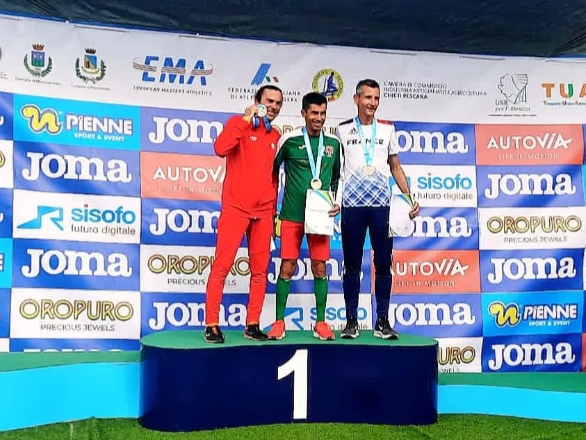 Davide Figueiredo Campeão Europeu Master