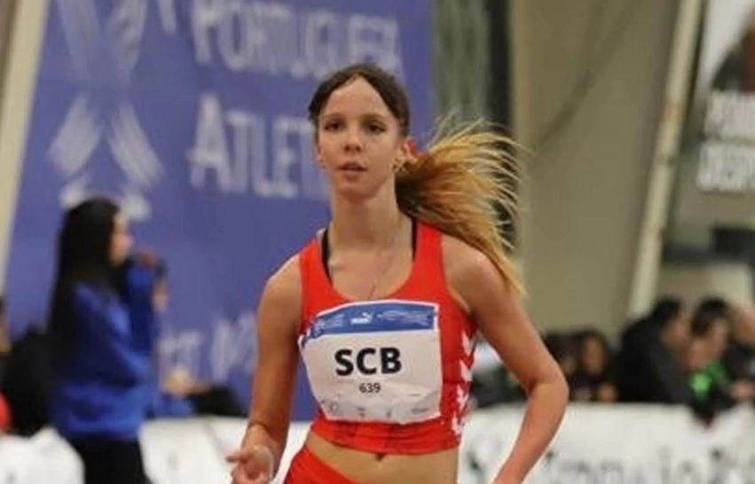Samanta Zueva no Europeu de Sub-20