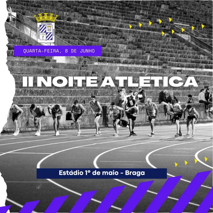 II Noite Atlética | Atletas inscritos