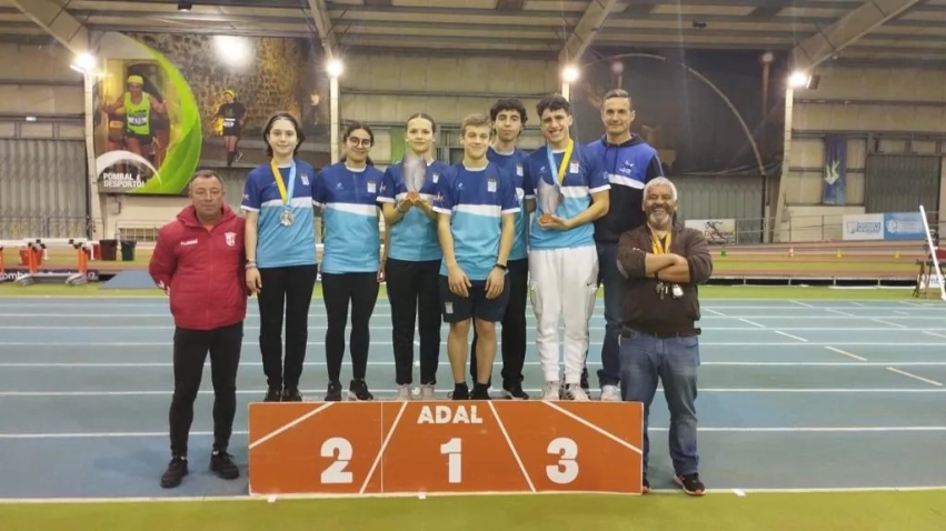 Seleção da AAB em 2º lugar no Triatlo Jovem Nacional