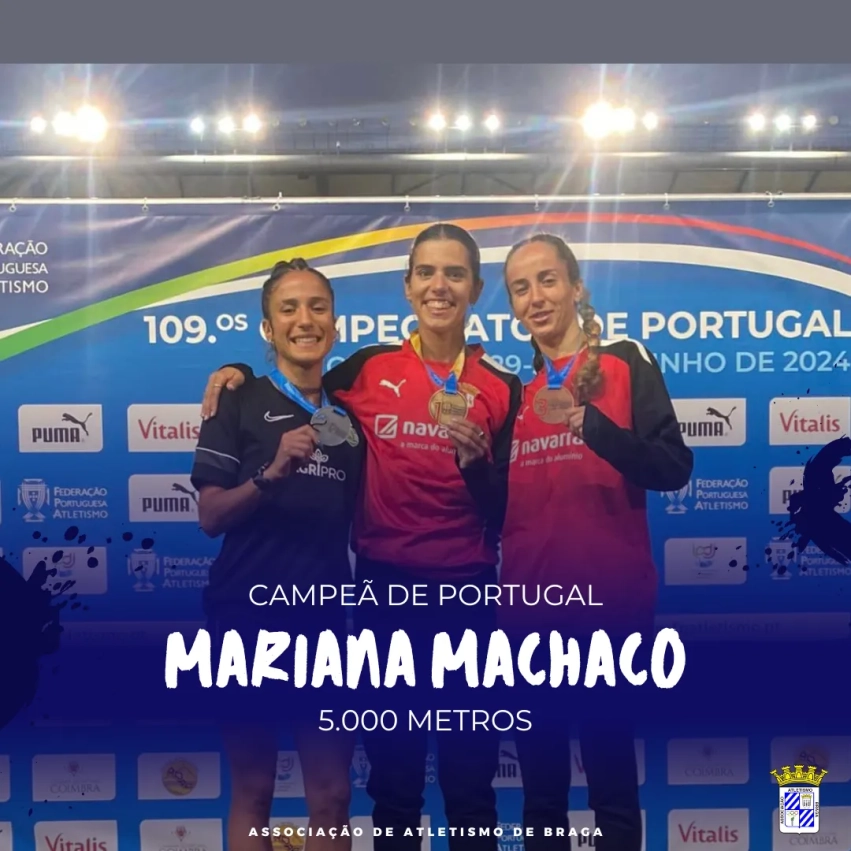 Mariana Machado Campeã de Portugal de 5.000m